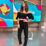 Jacqueline Bracamontes Instagram - #HoyDia ☀️😎@hoydia @telemundo Glam: @laurasbarcelo Styling: @karlabstyle Telemundo Center