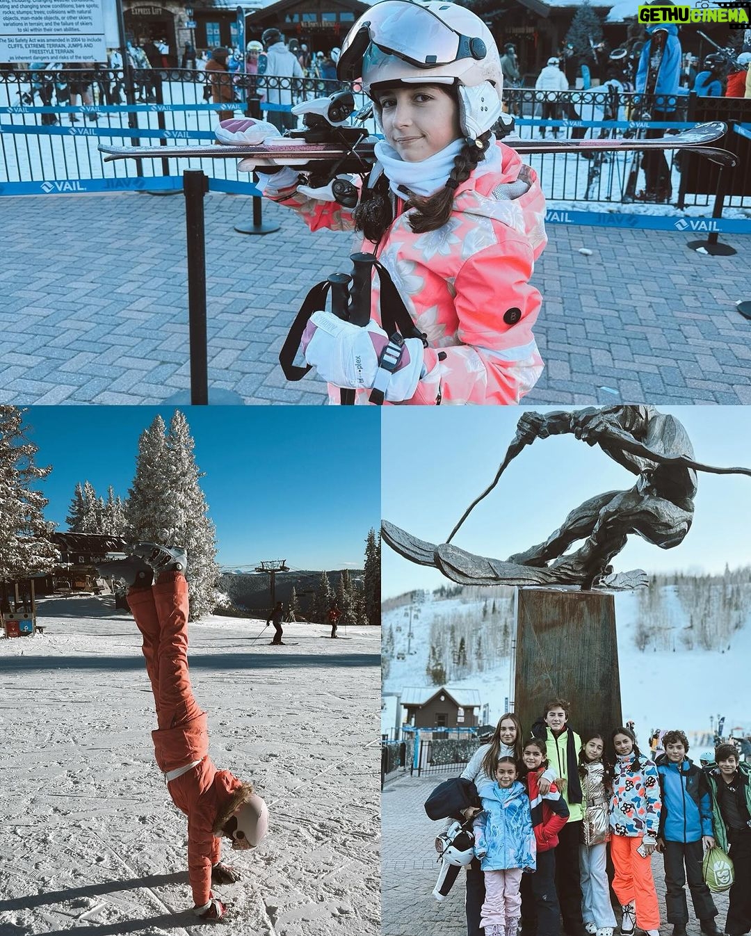 Jacqueline Bracamontes Instagram - Forever winter ❄️⛷️ Así arranca el 2024 para la familia Fuentes Bracamontes, felices de estar juntos disfrutando estos días en la nieve. Feliz 2024 a todos!!!! @epicpass @epicpass_esp @vailmtn