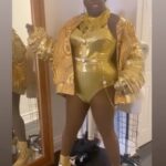 Jada Shada Hudson Instagram - TEA? ☕️ I Didn’t like fittings 🤣🤣🤣🤣🤣 Going to designers about 3 times for 1 look having to put all those tights on plus fake hips, booty, knees & ankles to make sure everything was perfect 😒. .. 🪡🧵 @leelandxo 💋Assisted by: @baby_bel_bel Inspiration by @christiancowan watch gloves that was made for @iamcardib @kollincarter in 💵MONEY💵music video😜. . . Watch #CanadasDragRace now on @wowpresentsplus worldwide (ex. Canada) and @cravecanada in Canada 🏁 @canadasdragrace #canadasdragraceseason3 #crave #dragrace #jadashadahudson #sleeves #cardib #christiancowan