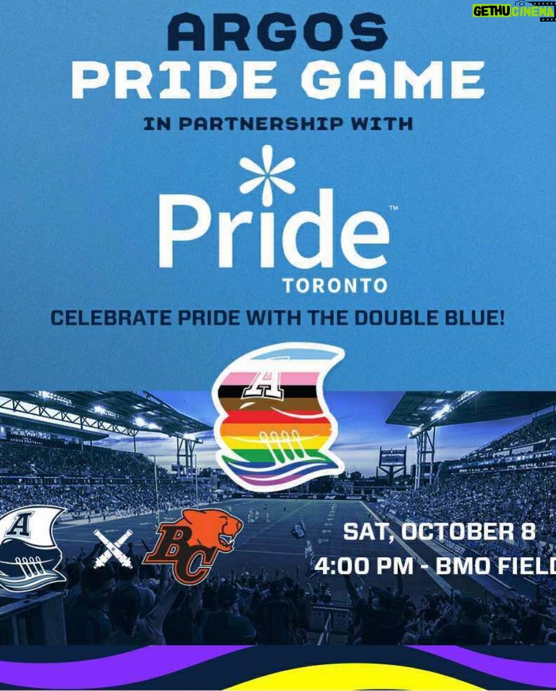 Jada Shada Hudson Instagram - 🏈 TOUCHDOWN…… @torontoargos @pridetoronto Oct 8th It’s Gametime………… . Join us for @torontoargos Pride🏳️🌈 Game Saturday. Kick Off 4pm with yours truly Torontos Turnup Queen 👸🏾…. . BMO FIELD……….. ICONIC🏈…………… @argosateam let’s Turnup 🙌🏾🙌🏾 📸 @shootblake 💻 @theonlysapphire 🎨 @viktorpeters . I Guess @badgalriri isn’t the only Bajan Queen at a Big Football Game 😜It’s feels how? CORRECT✔️ . #pridetoronto #torontoargos #torontoargonauts #football #jadashadahudson