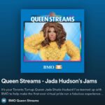 Jada Shada Hudson Instagram - Take a Listen with @spotifycanada . . @spotifycanada @priderunto @bmocanada 🎧🎼🏳️‍🌈 CLICK THE LINK IN BIO🏳️‍🌈🎼🎧 ................................................................... 🔊🎶🎶🎶🎶🎶GO🚦🔝..........Turnup✔️ . . Super Excited to be partnering with @BMOCanada to support the pride & remembrance run...🏃🏼‍♂️🏃🏾‍♀️🏃🏾‍♂️🏃🏻 BMO has supported the pride & remembrance run during Toronto Pride for 25 years… the event raises critical funds for LGBTQ2IA+ projects and initiatives benefiting the community! This year they have teamed up with some of your very own favourite Artistes right here in Toronto to create the best playlists and I am one of them....Check out my playlist and while doing so ... Tell me what's your favourite song? What song on the playlist do you love to see me perform? ......  Hurry Cause the Turnup Starts in 🎶5️⃣4️⃣3️⃣2️⃣1️⃣🎶 #ad #BMOPride #PrideRunTo @bmocanada Spotify Canada