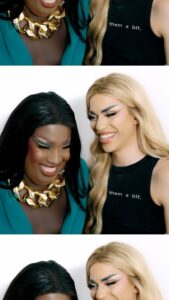 Jada Shada Hudson Instagram - @jadashadahudson quizzes her BEST FRIEND @missfiercalicious on the programs at @The519 - then they debate which @canadasdragrace winner is the most generous of them all. Turn up to find out!