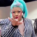 Jada Shada Hudson Instagram - NEW ATTITUDE ……in my L.A. Vegan era 💋 Mother is Mothering🤰🏾👩🏾‍🍼…….. @rupaulsdragcon . 👗 @leelandxo 🎥 @biddell Los Angeles, California