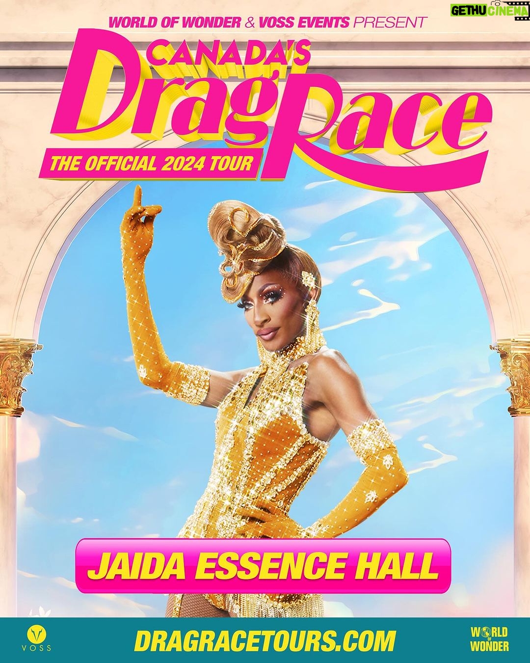 Jada Shada Hudson Instagram - The Official Canada’s Drag Race Tour has returned and soon-to-be in a city near you! Get your tickets TODAY at DragRaceTours.com and secure the best seats in the house. 🏎️🇨🇦 Don’t Forget the TOP4 of Season 4 of @canadasdragrace would be joining the Tour as well😜 Who Do you think n is gonna join the cast? 🤔👇🏾