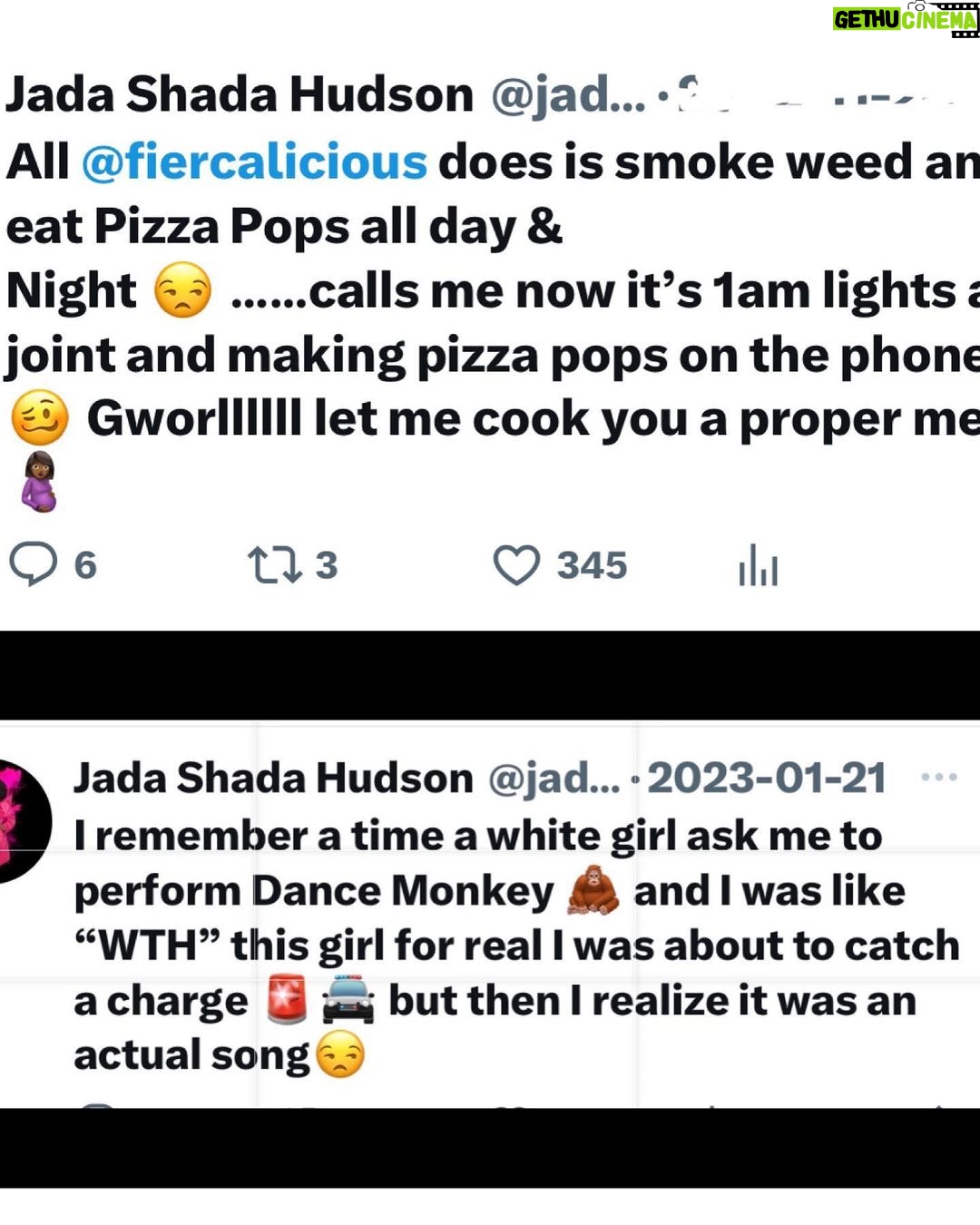 Jada Shada Hudson Instagram - I've been nominated for a WOWIE! 🥫 Vote for me once a day at worldofwonder.net. #WOWIES winners will be announced at @rupaulsdragcon! 👻🤰🏾🫶🏾 ➡️ SWIPE to see some wholesome tweets🤦🏾♀️😜 📲Thanks @worldofwonder for Nominating me for my craziness on TWITTER alongside some insane Twitter divas. Yallll know am an open book but Twitter is where the real juicy UNFILTERED stuff is 🫶🏾💋 . . 📲Link in BIO to VOTE☑️