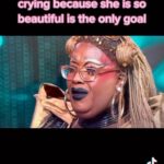 Jada Shada Hudson Instagram - Anyone cries When they feel and look beautiful ? 2023 I want you to wake up look at yourself in the mirror shed a tear and just say “I Am So Beautiful” 🥹😢 ………… @canadasdragrace @wowpresentsplus . 📲 by @twinkderella Btw I did laugh at this video today because I can’t believe I really was crying like that 😳Damnnn was I pregnant 🤰🏾on set and didn’t know? @bhytes @bradgoreski @tracimelchor 😂 #selflove #youarebeautiful #blackgirls #makeuplover #canadasdragraceseason3 #canadasdragrace #jadashadahudson