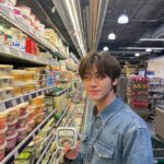 Jaemin Instagram – Grocery store in LA🇺🇸🛒