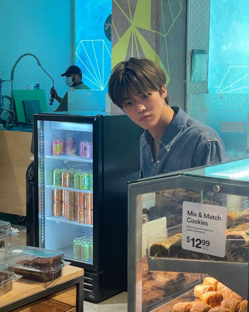 Jaemin Instagram - Grocery store in LA🇺🇸🛒