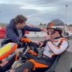 Jaime Lorente Instagram - Con esta cara de respeto miraba ayer al Kz 😂😎🏎️ !! Lo que disfruté ayer en @kartingvendrell gracias a @carlosgil11 Y todo su equipo no lo puedo explicar con palabras. Enamorado de este deporte!!!