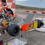 Jaime Lorente Instagram - Con esta cara de respeto miraba ayer al Kz 😂😎🏎️ !! Lo que disfruté ayer en @kartingvendrell gracias a @carlosgil11 Y todo su equipo no lo puedo explicar con palabras. Enamorado de este deporte!!!