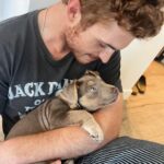 Jake Austin Walker Instagram - Move over Pedro, there’s a new daddy in town 🥹🐶 Meet ATLAS ❤️ 1,000x over thank you from the bottom of my heart to @thelabellefoundation for my new best friend. 10/10 service, care, and hospitality. Best early bday gift ever.