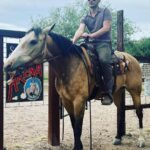 Jake Helgren Instagram - Been since I was a kid on my granny’s ranch in Smithville Texas since I rode a horse…but it’s kinda like riding a bike, only a trillion times better cause what you’re riding is pure magic. 🐴 💫 fell in love with this buck skinned girl Cricket onset—even got to gallop the last day. Pure magic. Scroll => for full riding action + token evil laugh. . . . @ninthhousefilms #ninthhousefilms #directorlife🎬🎥 #comingsoon Rancho San Cayetano