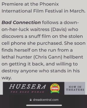 Jake Helgren Instagram - Huge thank you to @dreadcentral for this beautiful write-up and releasing our trailer today for BAD CONNECTION.

Very excited to share this film starring @itsdanaldavis @chrisgannofficial @michaelnaizu @camila @oreldelamota @deon_richmond @brookeannesmith @tiffanyshepis @prettylittlefawn @austinzajur @theperezhilton @swagboyq @graceshen54 and @bretmeetsworld @adamwilliamzastrow !! 

So excited for everyone to see it. 🔪🩸📱 

Produced by myself @autumnfederici @deon_richmond 
Exec Producers @vashapiro @danielsfashiondesigns 
@ninthhousefilms 
Directed by yours truly :)

Thank you @spotlightprco !
.
.
.
#badconnectionmovie #ninthhousefilms #dreadcentral