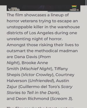 Jake Helgren Instagram - Huge thank you to @dreadcentral for this beautiful write-up and releasing our trailer today for BAD CONNECTION.

Very excited to share this film starring @itsdanaldavis @chrisgannofficial @michaelnaizu @camila @oreldelamota @deon_richmond @brookeannesmith @tiffanyshepis @prettylittlefawn @austinzajur @theperezhilton @swagboyq @graceshen54 and @bretmeetsworld @adamwilliamzastrow !! 

So excited for everyone to see it. 🔪🩸📱 

Produced by myself @autumnfederici @deon_richmond 
Exec Producers @vashapiro @danielsfashiondesigns 
@ninthhousefilms 
Directed by yours truly :)

Thank you @spotlightprco !
.
.
.
#badconnectionmovie #ninthhousefilms #dreadcentral