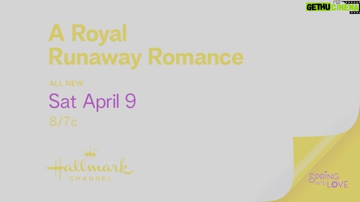 Jake Helgren Instagram - This Saturday tune in to A Royal Runaway Romance, a movie I wrote starring @pipnortheast and @brantdaugherty , which premieres on the @hallmarkchannel 💚🌟 Exec Producers: @autumnfederici and @principleproductions . . @ninthhousefilms #hallmarkchannel #springintolove #aroyalrunawayromance