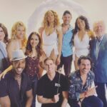 Jake Helgren Instagram - Watch this beautiful cast (plus + @bayardod & @patrickmclain24 & @stinny92 who weren’t onset this day) tonight in FATAL FANDOM on @lifetimetv !!! 🎶⭐️🔪🔪🔪 . . . #thriller #lifetimemovies Los Angeles, California
