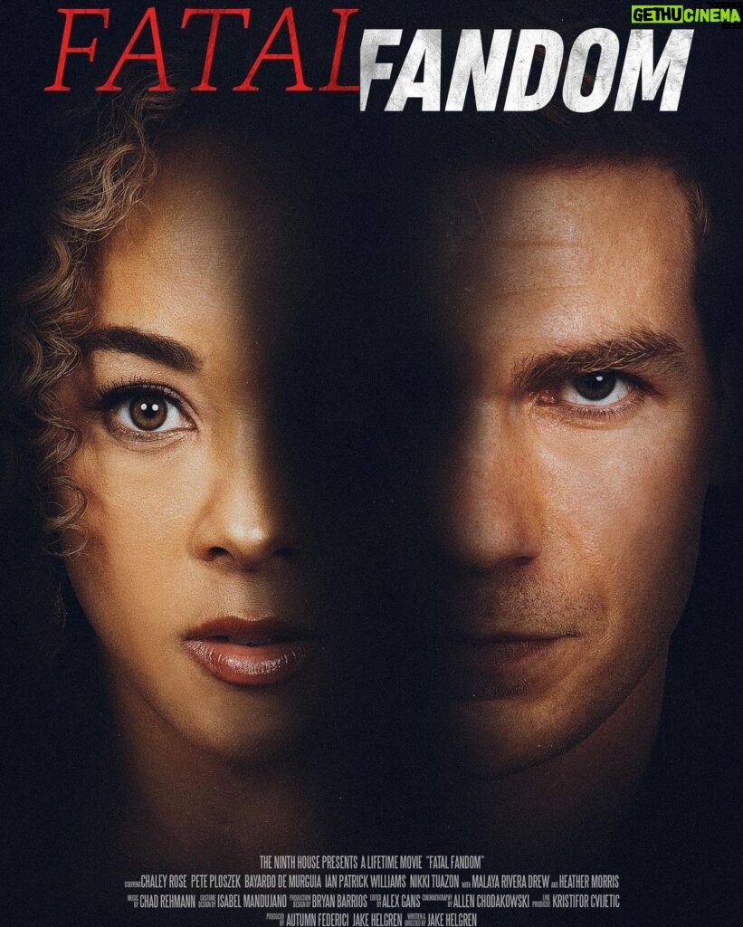 Jake Helgren Instagram - Very excited to share our latest thriller FATAL FANDOM, which I wrote and directed, and produced with @autumnfederici for @ninthhousefilms , will premiere this Saturday night on @lifetimetv . Check your listings for showtimes. This movie was absolutely so much fun to make, and I can’t wait for everyone to see it!!! 🤩🙌 Shout out to some Original Music in the film performed by our lead lady star @chaleyrose which was produced by these amazing guys @davidkaterofficial and @mannystreetz as well as Original Songs from @tylershamy and some killer choreography from our other lead lady star, Miss @heatherrelizabethh and my gal @autumnfederici 🙌⭐️. . . . #ninthhousefilms #thriller #lifetimemovies #lifetimetv Los Angeles, California