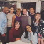 Jake Helgren Instagram - Throwback Thursday to our lovely, stellar Christmas cast! Watch Writing Around the Christmas Tree this Saturday, Christmas Day, premiering as part of It’s A Wonderful Lifetime on @lifetimetv at 8/7C! . . . #ninthhousefilms #itsawonderfullifetime #throwbackthursday #directorlife🎬🎥 North Pole