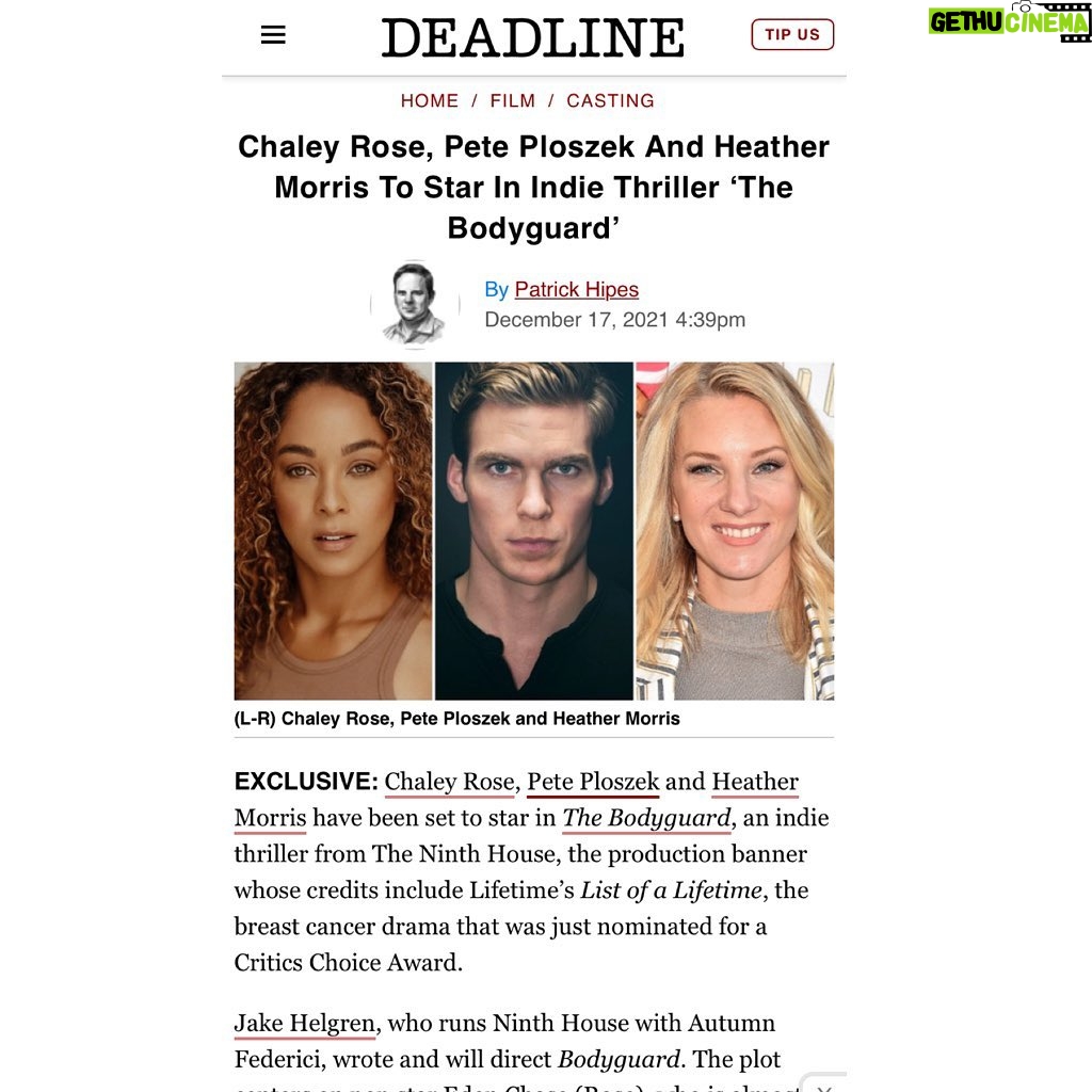 Jake Helgren Instagram - Super exciting news, my first writer/director exclusive from @deadline ! And we are very excited to share The Bodyguard with you all very soon. This one was a long time coming and we had so much fun making it, are very happy with the way it turned out. More news soon, and thanks to my partner @autumnfederici for all you do. ❤️ . . . @ninthhousefilms @autumnfederici #thriller #directorlife🎬🎥 Los Angeles, California