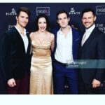 Jake Helgren Instagram - ‘Twas a magical holiday evening last night in Los Angeles as we celebrated a very special VIP screening of our queer holiday romance, A Christmas to Treasure, premiering 12/16 on @lifetimetv as part of @itsawonderfullifetime at 8/7C! . . . @ninthhousefilms @elevatebaby_ @autumnfederici @taylorfrey @kyledeanmassey #ninthhousefilms #christmasmovies #itsawonderfullifetime Garry Marshall Theatre