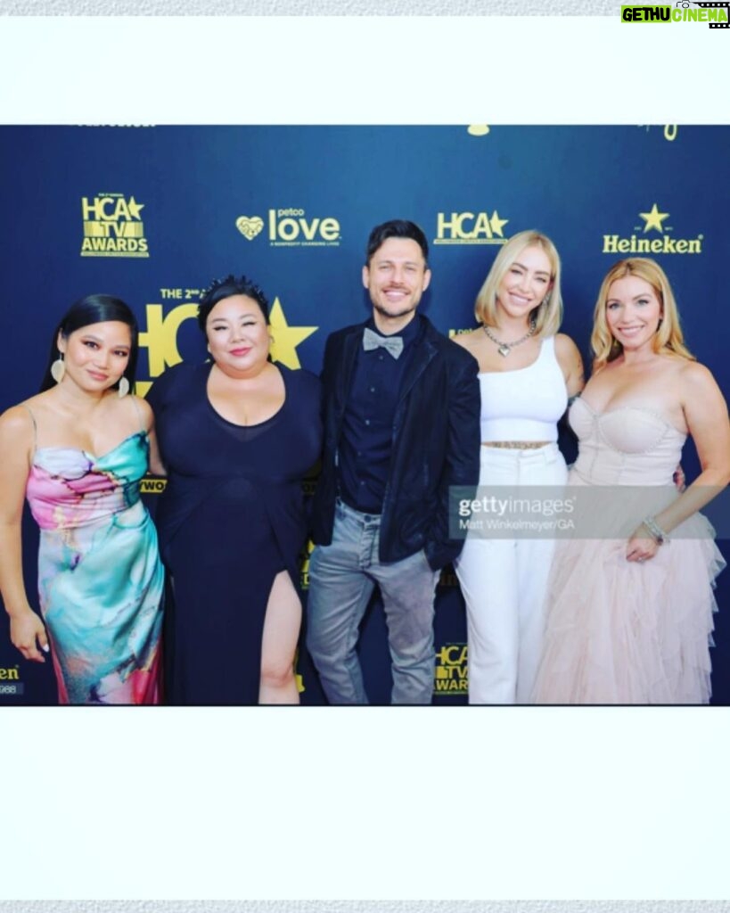 Jake Helgren Instagram - Twas a beautiful Saturday eve spent celebrating the nomination for our beautiful film List of a Lifetime at the HCA TV Awards with some of my fave people. ❤️ . . . @ninthhousefilms @lifetimetv #hcatvawards #ninthhousefilms Los Angeles, California