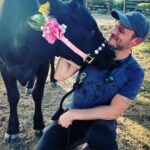 Jake Helgren Instagram - So this is Tulip, another gal I fell in love with in Arizona. What a movie star in the making. 🤩Scroll => for full snuggle sesh. . . . #directorlife🎬🎥 #ninthhousefilms #western #christmasmovies Patagonia, Arizona