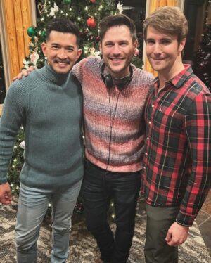 Jake Helgren Instagram - It’s rare when you feel as happy onset as what you see happening in the film, but I can honestly say we were having as much fun onset as what you’ll see in this film. We filmed this in boatloads of snow up in Big Bear back in January, which has become sort of like a winter “summer camp” for us, and I have to say, it’s not just one of my fave memories of 2023 but also definitely one of my favorite Holiday movies I’ve ever made.

A special thanks to our beautiful and insanely talented cast and crew for making The Holiday Proposal Plan one to remember.  Tune in this Saturday, Dec 16, at 8pm on @lifetimetv as part of @itsawonderfullifetime 🌲⛄️
.
.
.
#theholidayproposalplan #lifetimemovies #christmasmovies #itsawonderfullifetime #directorlife🎬🎥 #ninthhousefilms #nicelyentertainment