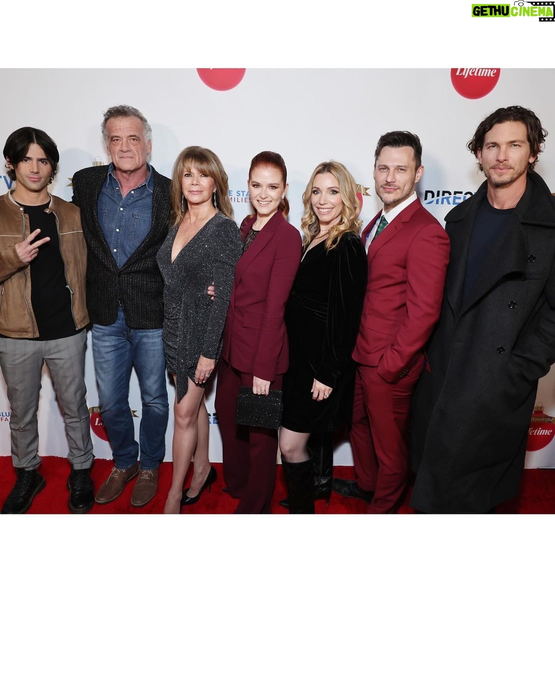 Jake Helgren Instagram - What a blast last night honoring Military Spouses and celebrating our @itsawonderfullifetime holiday line-up with all our friends at @lifetimetv ! So very proud to have our two holiday features premiering very soon, A Cowboy Christmas Romance on Dec 9, and The Holiday Proposal Plan on Dec 16, only on @lifetimetv ! 🌲 Having my mom @rachel_richards_wilson there to join me for me the event which also happened to be my birthday was the icing on the Christmas cake, but @kramergirl and @jessekove , you were both very missed!! ⛄️ The Maybourne Beverly Hills