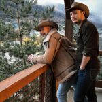 Jake Helgren Instagram - Wonderful weekend Yellowstone-style, celebrating not only the milestone birthday of one of my best friends @landonbridges , but also his surprise engagement from his now fiancé @tomfitz1111 !! We are so happy for you guys. 💍 ❤️❤️❤️ I haven’t been back to Park City since we shot Dashing in December near there back in 2020, so the nostalgia of going back to one of my fave places of memories was real. 🤠 Park City, Utah