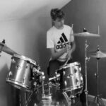 Jake Katzman Instagram – Drums!!!!!! 🎶
.
.
.
.
.
#drums #drummer #teen #drumming #music #musician #singersingwriter #spotify #tictok #trending  #grateful #beat #drumsolo