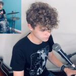 Jake Katzman Instagram - #Beggin’ #asperrequested #drums #vocals #piano #youngartist #youngsinger #teen #reels Shout out to my Brazilian Friends!!!! You all rock!!! @maneskinofficial