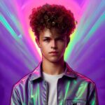 Jake Katzman Instagram - #Jakekatzman #whatisyourfavorite #comment #trending #expression #allaboutthehair OUTER SPACE