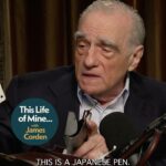 James Corden Instagram - Of course @martinscorsese_ doesn’t use just any pen. Listen to his full interview now on @siriusxm — link in bio