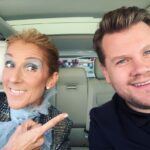 James Corden Instagram - oh hey @celinedion