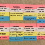 James Corden Instagram – Here’s what the next two weeks look like on the @latelateshow! Seeing the year out with a bang x x x