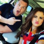 James Corden Instagram – Getting a lift to work with this little chaffinch today! This is my 1st Instagram post!!!!
