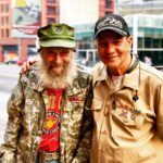 James Michael Tyler Instagram - Thank you and kudos to all Veterans who have risked their own lives to protect everyone else... Here are two of them. #veteransday #hollywood #2018
