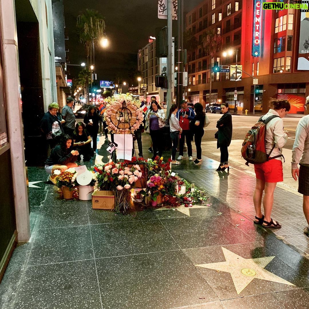 James Michael Tyler - 238 Likes - 10/2/2018. Charles Aznavour Memorial. #charlesaznavour #hollywood #perspective