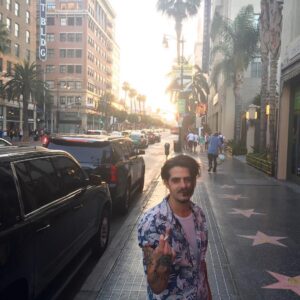 James Michael Tyler Instagram - Hollywood. 9/7/2018. #hollywood #vines #frolicroom