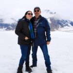 James Michael Tyler Instagram - Just standing on a glacier on Denali... #alaska #denali #glacier @flydenaliinc