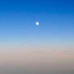 James Michael Tyler Instagram - Mid-air Moon #awesome #vacation #moon @alaskaair