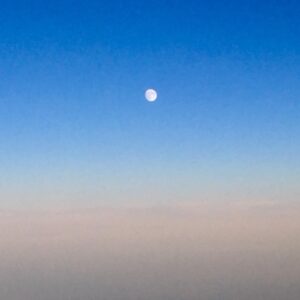 James Michael Tyler Instagram - Mid-air Moon #awesome #vacation #moon @alaskaair