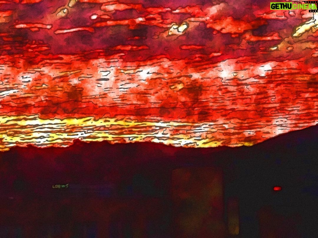 James Michael Tyler - 547 Likes - Fire in the Sky. #digitalart #watercolor #art #painting