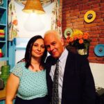 James Michael Tyler Instagram - Sept. 15, 2015. From a photo of us at the very first Friendsfest in London. A great time was had by all. :) #friendsfest #friends #wife #friendstvshow @friends #gunther #painting #graphicdesign London, United Kingdom