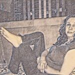 James Michael Tyler Instagram - Big Hair Jenn. 6/2012. #neworleans #artoftheday #humidity #strongwomen New Orleans, Louisiana