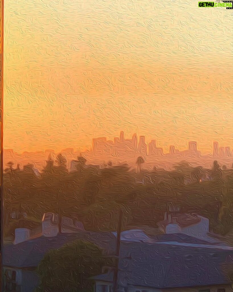 James Michael Tyler Instagram - #dawn #losangeles #inspiration #painting ##sublime #artwork