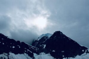 James Michael Tyler Instagram - Taken on an epic trip a couple of years ago. A beautiful moment. #mountains #impending #magical