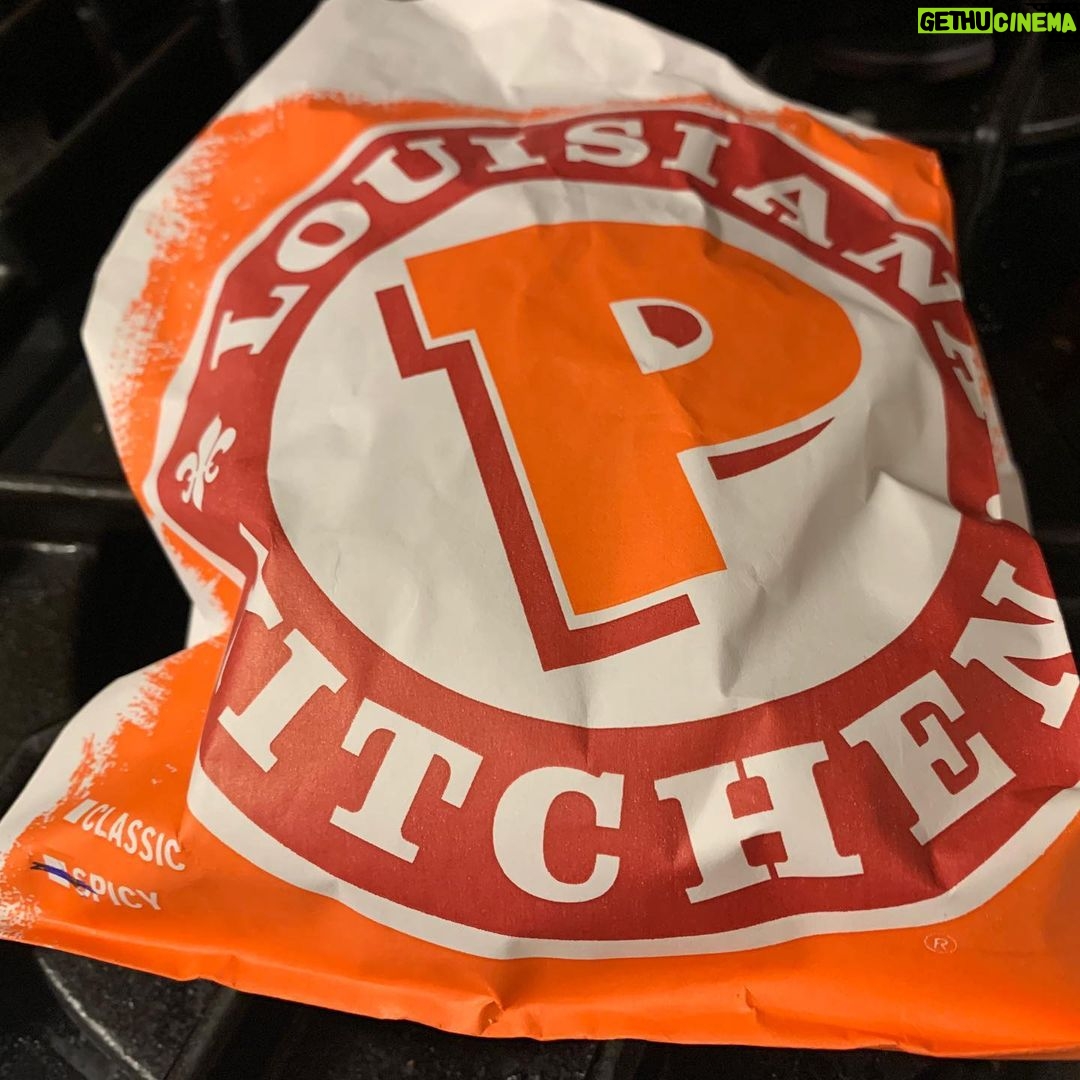 James Michael Tyler - 1K Likes - I finally got one! #delicious #popeyes #pickles #popeyeschickensandwich @popeyeslouisianakitchen