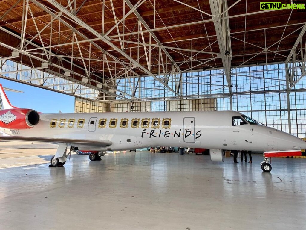 James Michael Tyler Instagram - Took “Air Friends”, flight #25 to #Vegas baby! @friends @warnerbrostv
