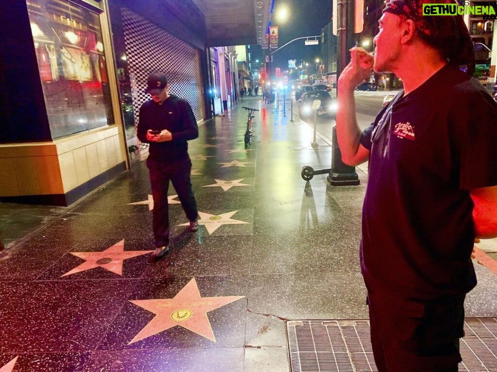 James Michael Tyler Instagram - Hollywood Boulevard